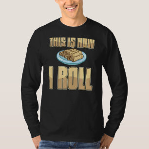 Lefse Norwegian Bread Recipe Maker Flatbread Rolli T-Shirt