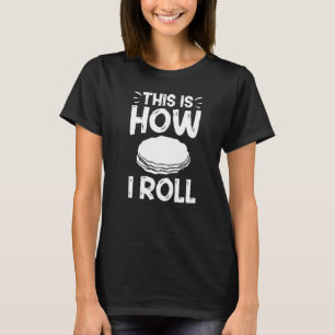 Lefse Norwegian Bread Recipe Maker Flatbread Rolli T-Shirt
