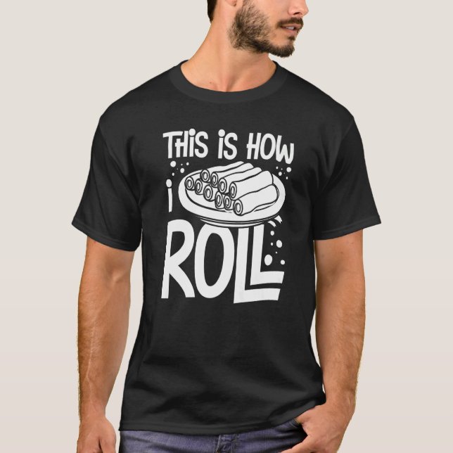 Lefse Norwegian Bread Recipe Maker Flatbread Rolli T-Shirt (Front)