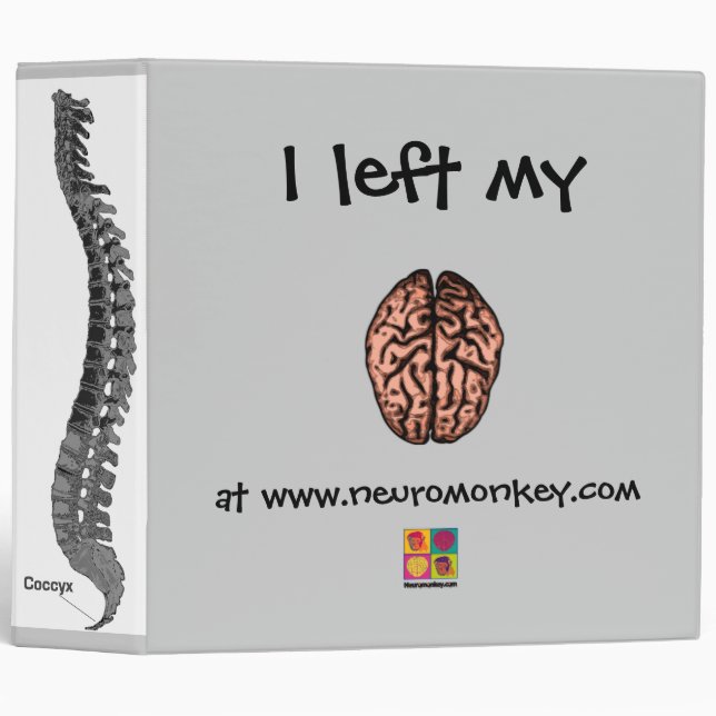 Left Brain Notebook Binder (Front/Spine)