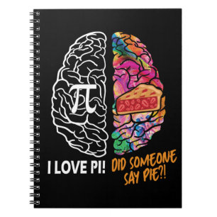 Left Brain Right Brain Pi Notebook