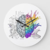 Left Brain vs Right Brain Creative Artwork