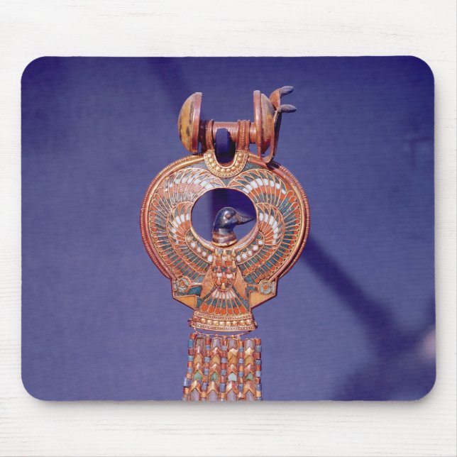 Left earring from a pair earrings with a mouse pad (Front)