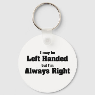 Left Handed Keychain