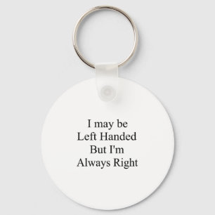 Left Handed Keychain
