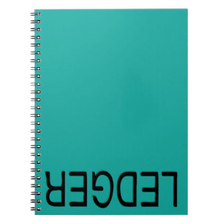 Left Handed Ledger Book