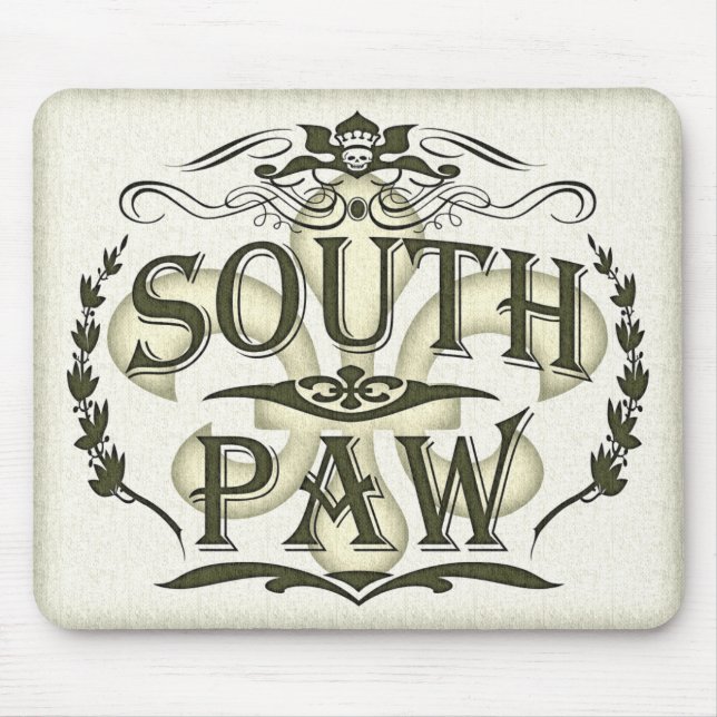 Left Handed Mouse Pad (Front)