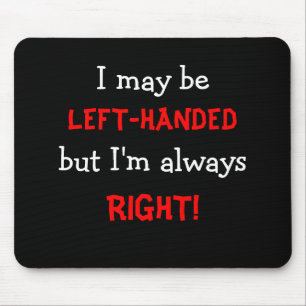 Left-handed Mousepad