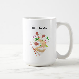 Left-Handed Mug - Oh Pho Sho - Foodie - Funny