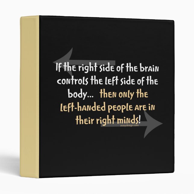 Left-handed people Binder (Front/Spine)