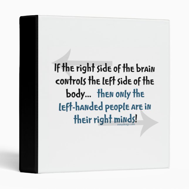 Left-handed people Binders (Front/Spine)