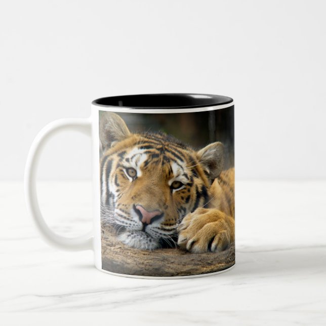 Left-Handed Tiger Mug (Left)
