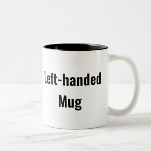 Left-handed Two-Tone Coffee Mug