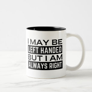 Left Hander's  Two-Tone Coffee Mug