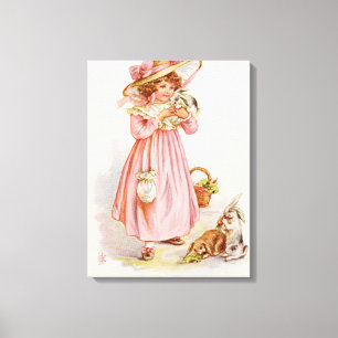 Left in Charge, 1920 Canvas Print