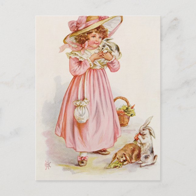 Left in Charge, 1920 Postcard (Front)