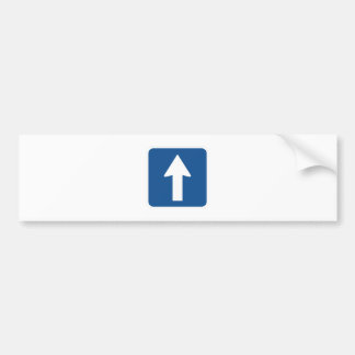 Left Right Up Arrow Sign - Products & Designs! Bumper Sticker