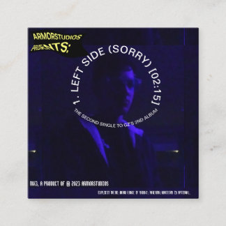 LEFT SIDE (SORRY) [special edition] Enclosure Card