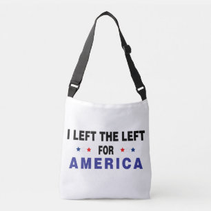 Left The Left For America Crossbody Bag