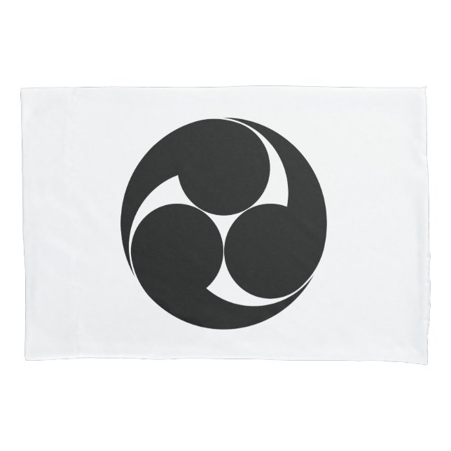 Left Tomoe Pillowcase (Front)
