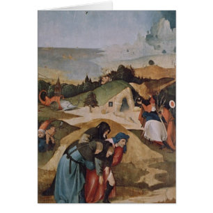 Left wing of the Triptych of the Temptation of