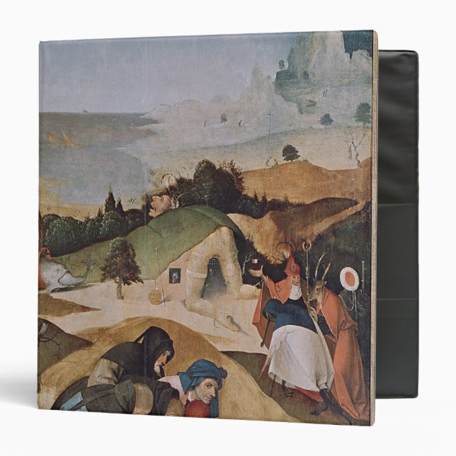 Left wing of the Triptych of the Temptation of Binder (Front/Inside)