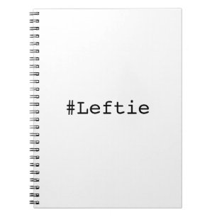 Leftie Left Handed Notebook
