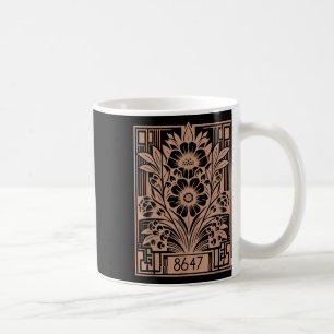 Leftist, 86 47 Anti Trump, Floral Feminist  Coffee Mug