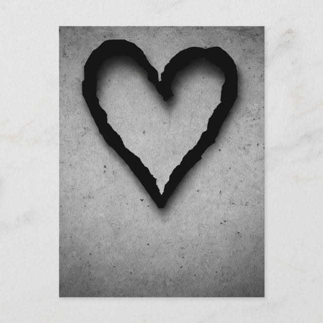 Leftover heart, No 01 Postcard (Front)