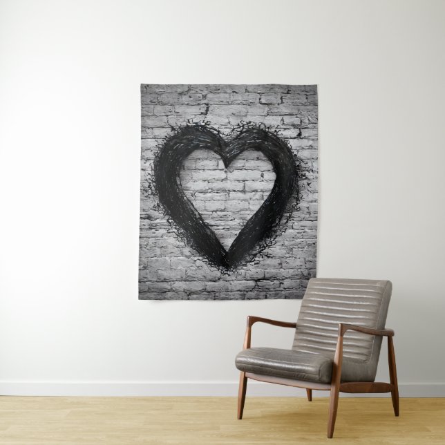 Leftover heart, No 02 Tapestry (In Situ)