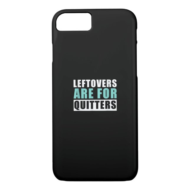 Leftovers Are For Quitters Thanksgiving Aesthetic  Case-Mate iPhone Case (Back)