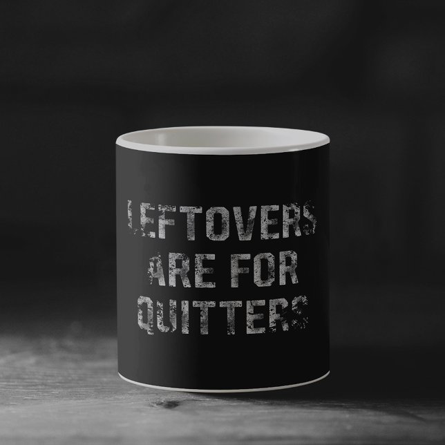 Leftovers Are For Quitters Thanksgiving Day Magic Mug (Creator Uploaded)