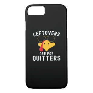 Leftovers Are For Quitters Thanksgiving Day Turkey Case-Mate iPhone Case