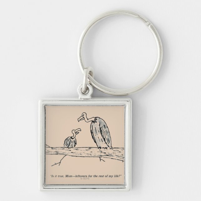 Leftovers Keychain (Front)