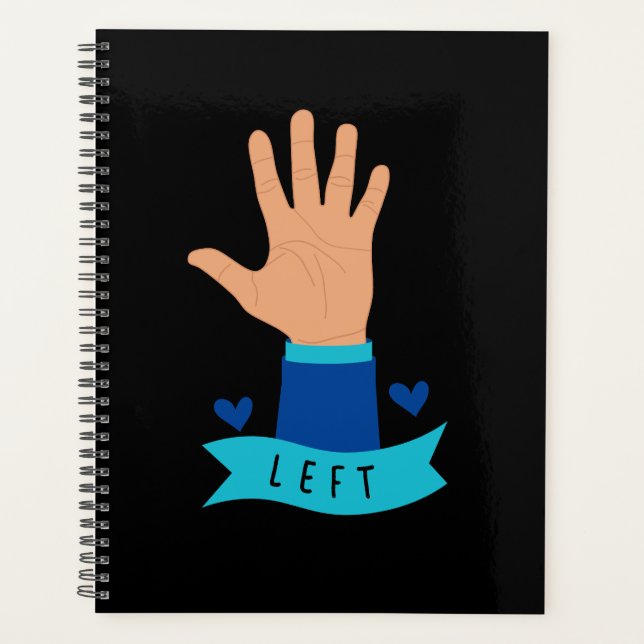 Lefty Life: Personalized Planner for Left-Handers (Front)