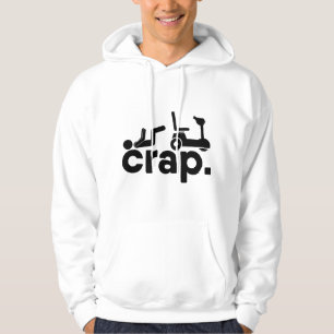Leg Amputee Electric Wheelchair Fall Handicap Funn Hoodie
