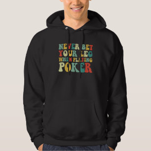 Leg Amputee Prosthetic Leg Amputation Graphic Pok Hoodie