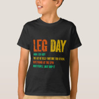Leg Day Definition Gym Pump Oversized Gym Workout