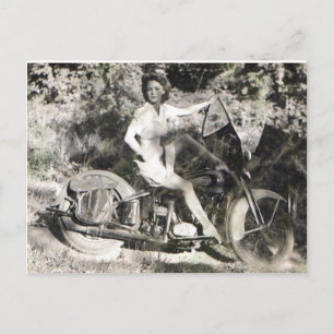 LEG OVER. POSTCARD