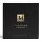 Legacy Binder Black Leather Luxury Gold Initial