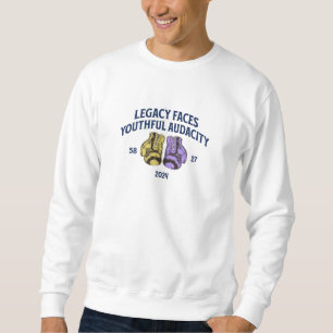 Legacy faces youthful audacity boxe 🥊 t-shirt sweatshirt