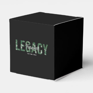 Legacy Forever Motivational Quote Art Favor Box