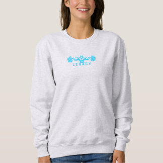 Legacy Minimalist Gym Design – Neon Green Fitness  Sweatshirt
