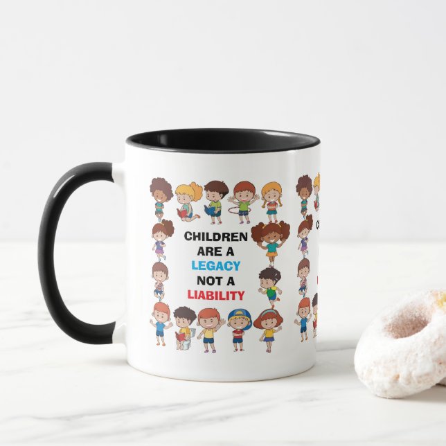 "Legacy Not Liability" Mug (With Donut)