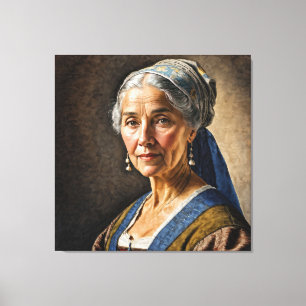 'Legacy of Catharina" The Fish Merchant Canvas Print