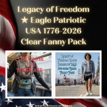 Legacy of Freedom ★ Eagle Patriotic USA 1776-2026