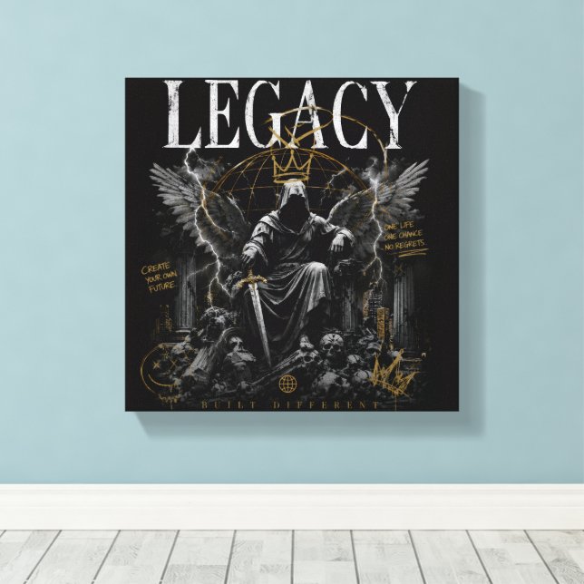 Legacy of the Throne Canvas Print (Insitu(Wood Floor))