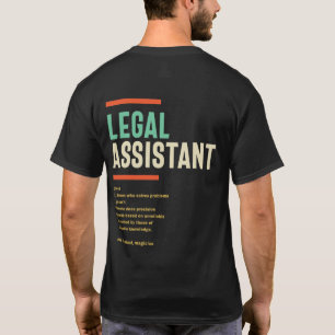 Legal Assistant Definition T-Shirt