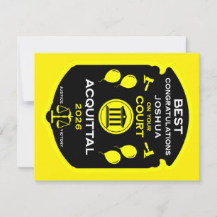 Legal Court Victory Gift