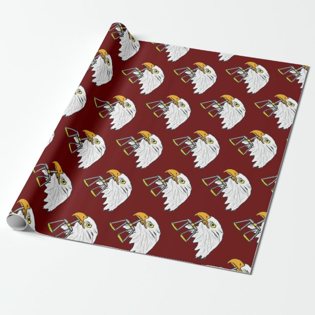 Legal Eagle Wrapping Paper (Unrolled)